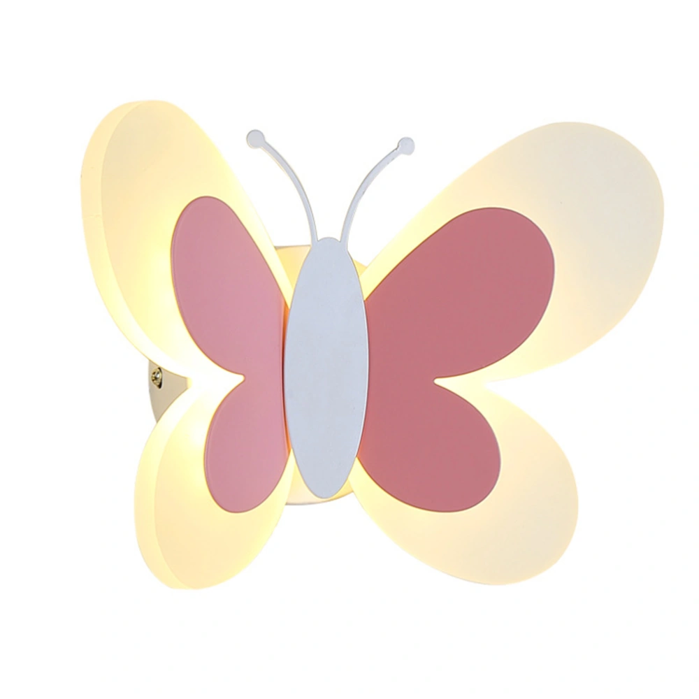 1PC Modern Simple Butterflies Wall Lamp Bedroom Living Room Decorative Wall Light