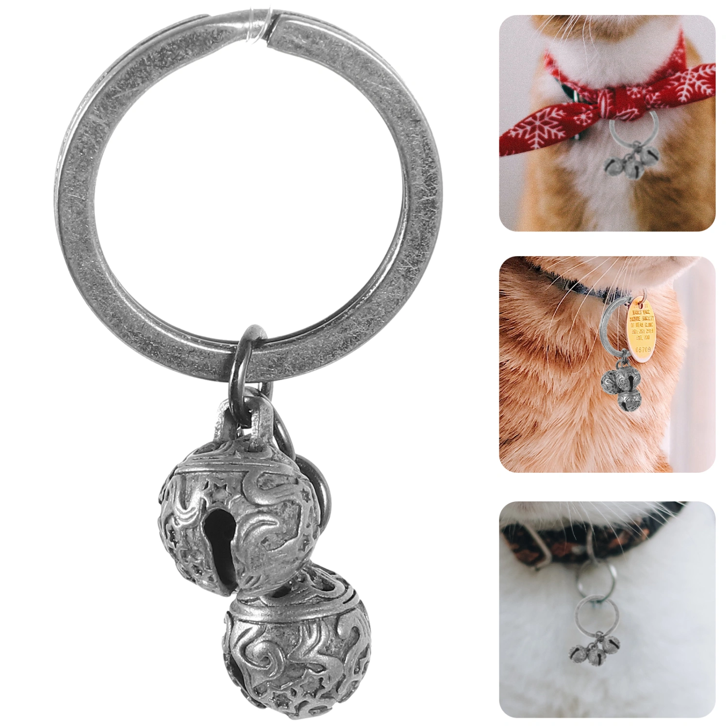 Dog Collar Bell Delicate Hanging Bell Charm Pet Cat Hanging Bell DIY Hanging Bell Charm