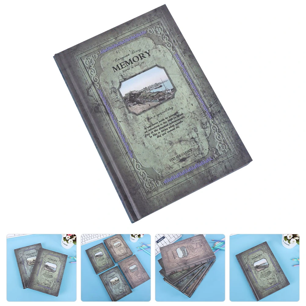Retro Notebook European Style Notebook Simple Notepad Notebook for School Office