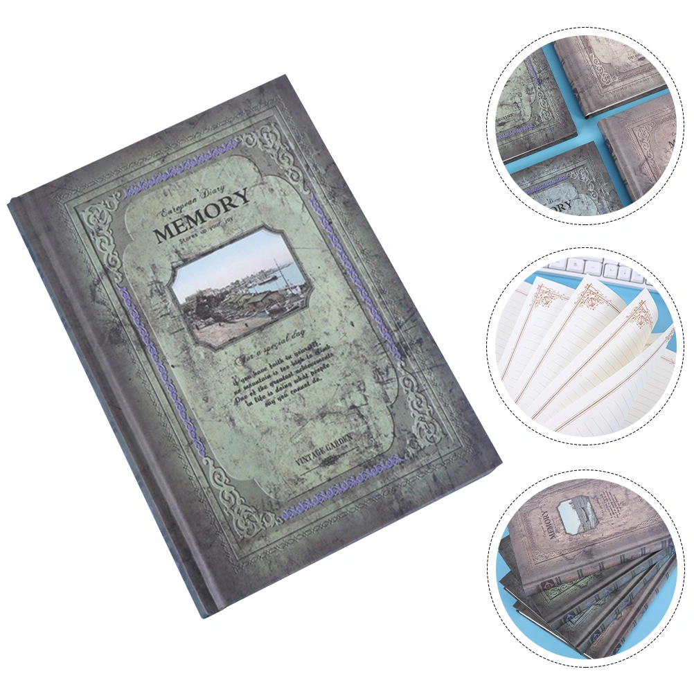 Retro Notebook European Style Notebook Simple Notepad Notebook for School Office