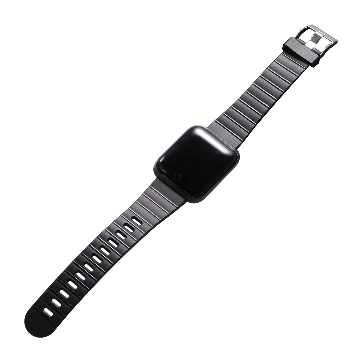 1pc Color Screen Smart Bracelet Smart Watch Fitness Wristband Waterproof Intelligent Watch Fashionable Smart Watch for Parents Men Wearing Black