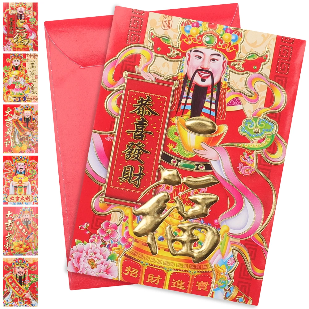 60pcs Chinese New Year Red Envelopes for Spring Festival New Year Birthday Wedding