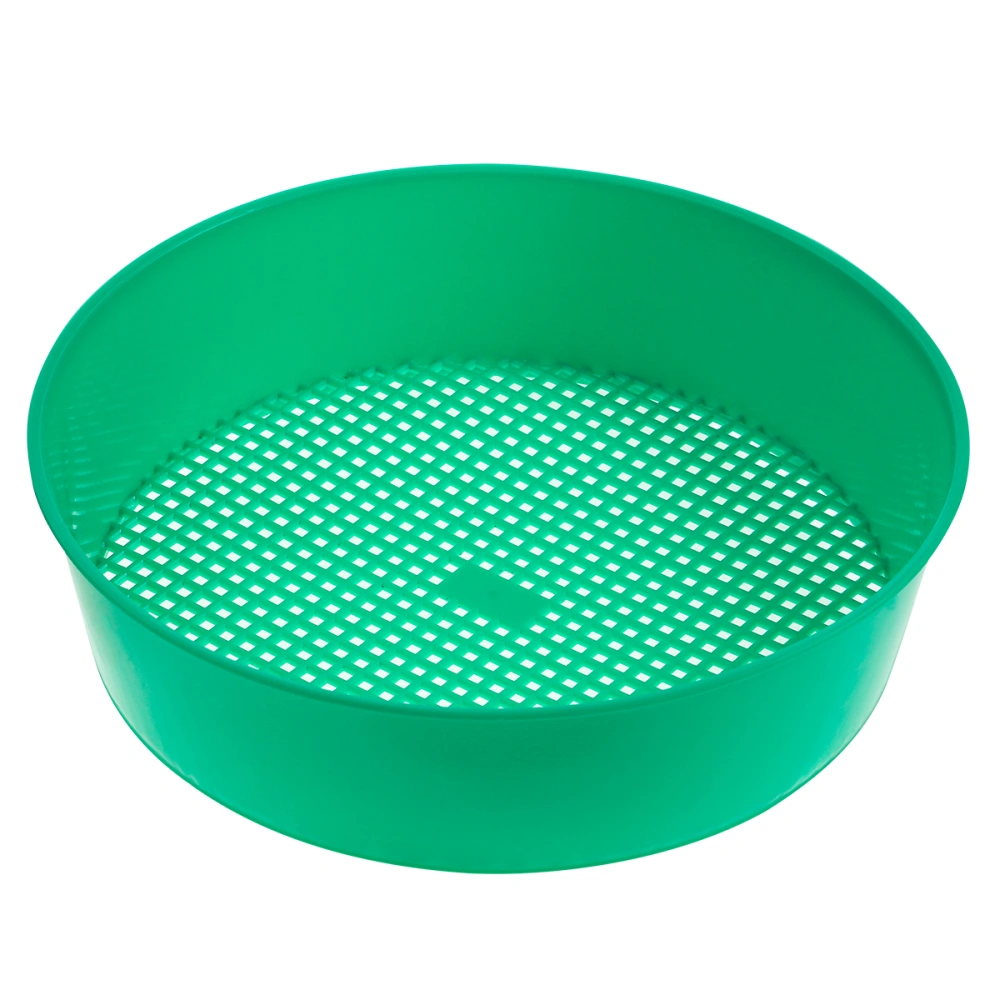 Yardwe Garden Sieve Plastic Riddle Portable Sifter for Compost Soil Stone Mesh Gardening Tool