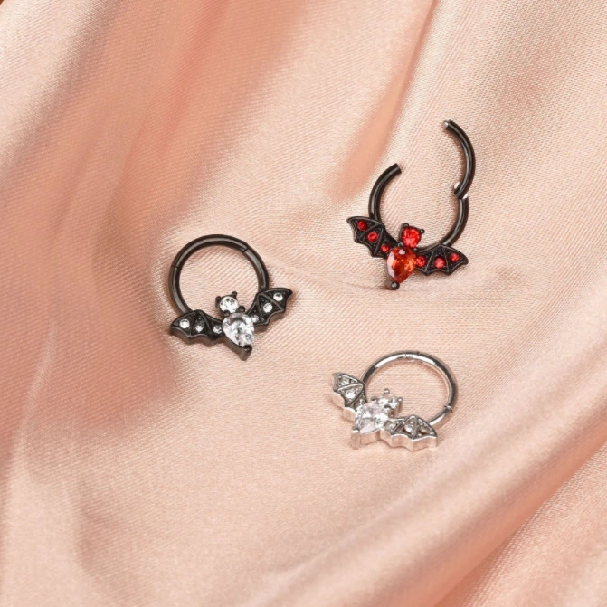 2pcs Nose Rings Nose Piercing Jewelry Nose Hoop Cartilage Earrings for Women Girls