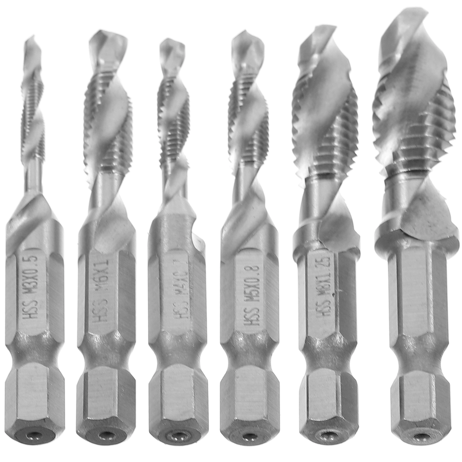 1 Set Side Cutting Drill Bit Assortment Serrated Drill Bit Drilling Tool