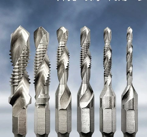 1 Set Side Cutting Drill Bit Assortment Serrated Drill Bit Drilling Tool