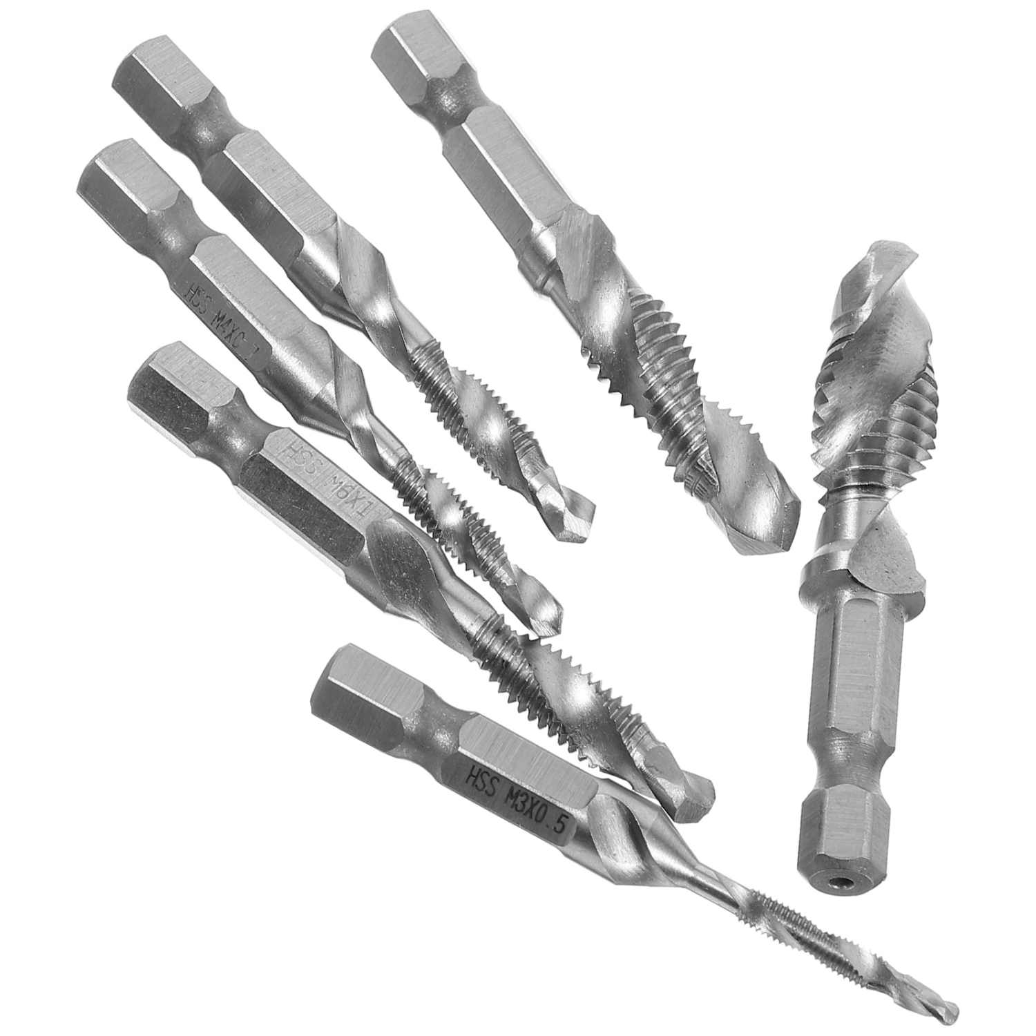 1 Set Side Cutting Drill Bit Assortment Serrated Drill Bit Drilling Tool