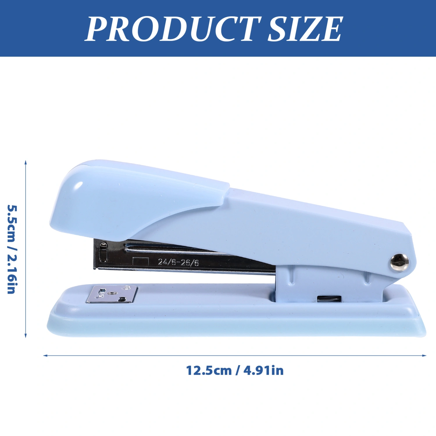 Multi-function Stapler Convenient Desk Stapler Metal Office Stapler Home Supply