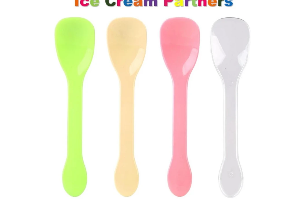 400Pcs Plastic Cake Spoon Portable Spoon Party Ice Cream Spoon Party Dessert Spoon