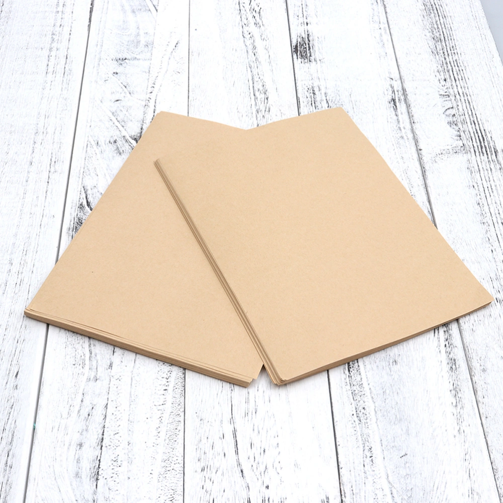 200pcs Blank Copy Paper DIY Handmade Production Hard Paper Children's Drawing Paper Student Art Painting Paper（Cowhide）