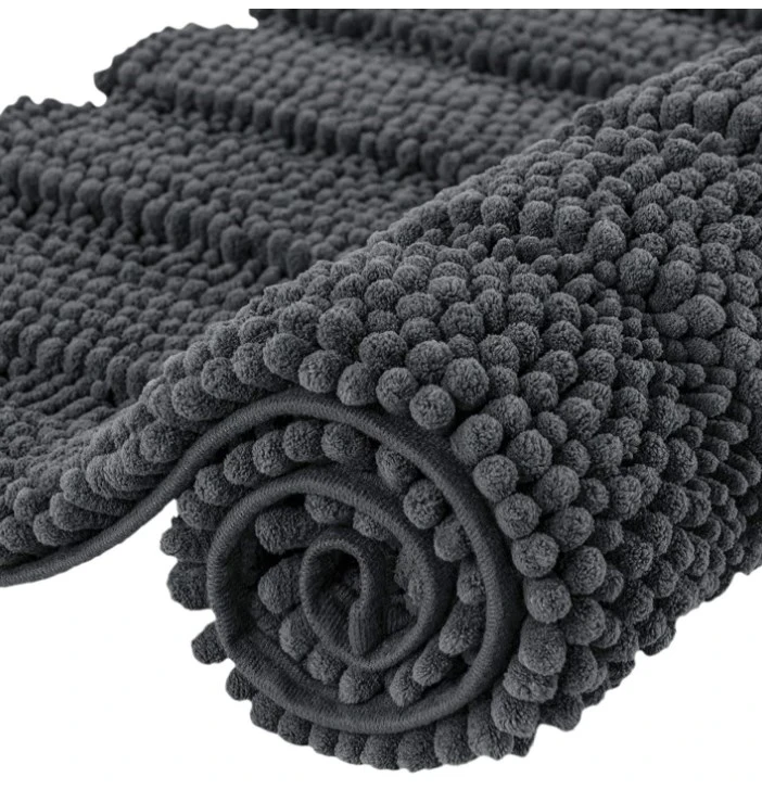 Bathroom Rug Pet Door Rug Anti Skid Absorbent Bathroom Floor Rug Decorative Bath Mat