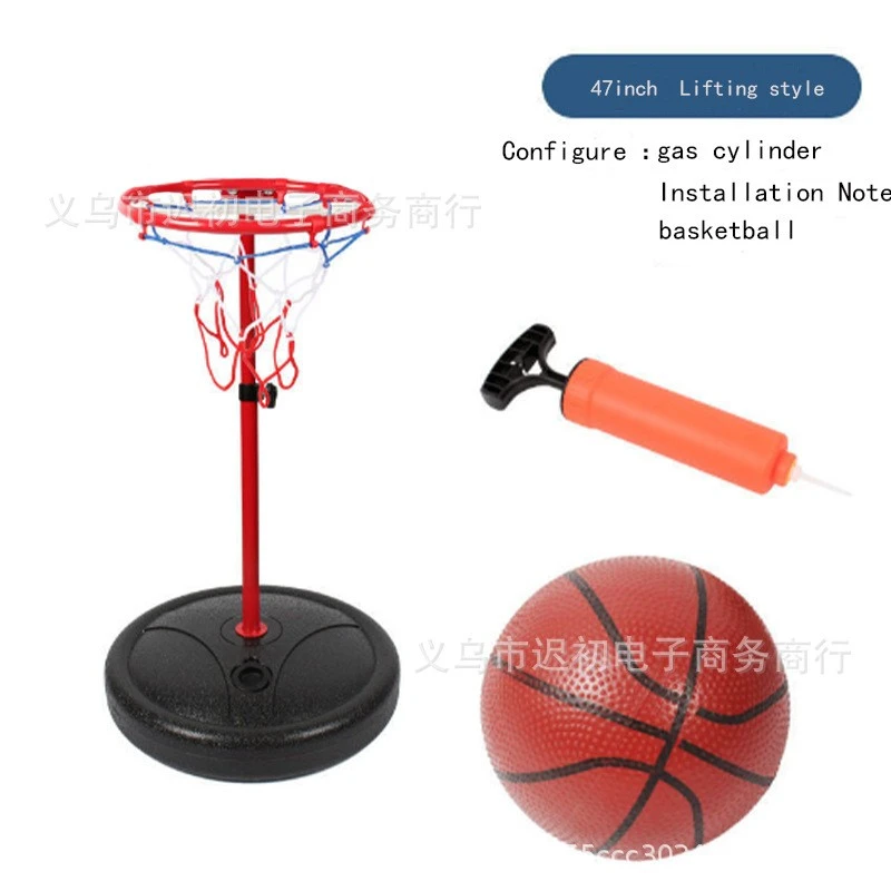 1 set of Basketball Toys Mini Beach Pool Basketball with Inflation Pump Pool Game Supplies