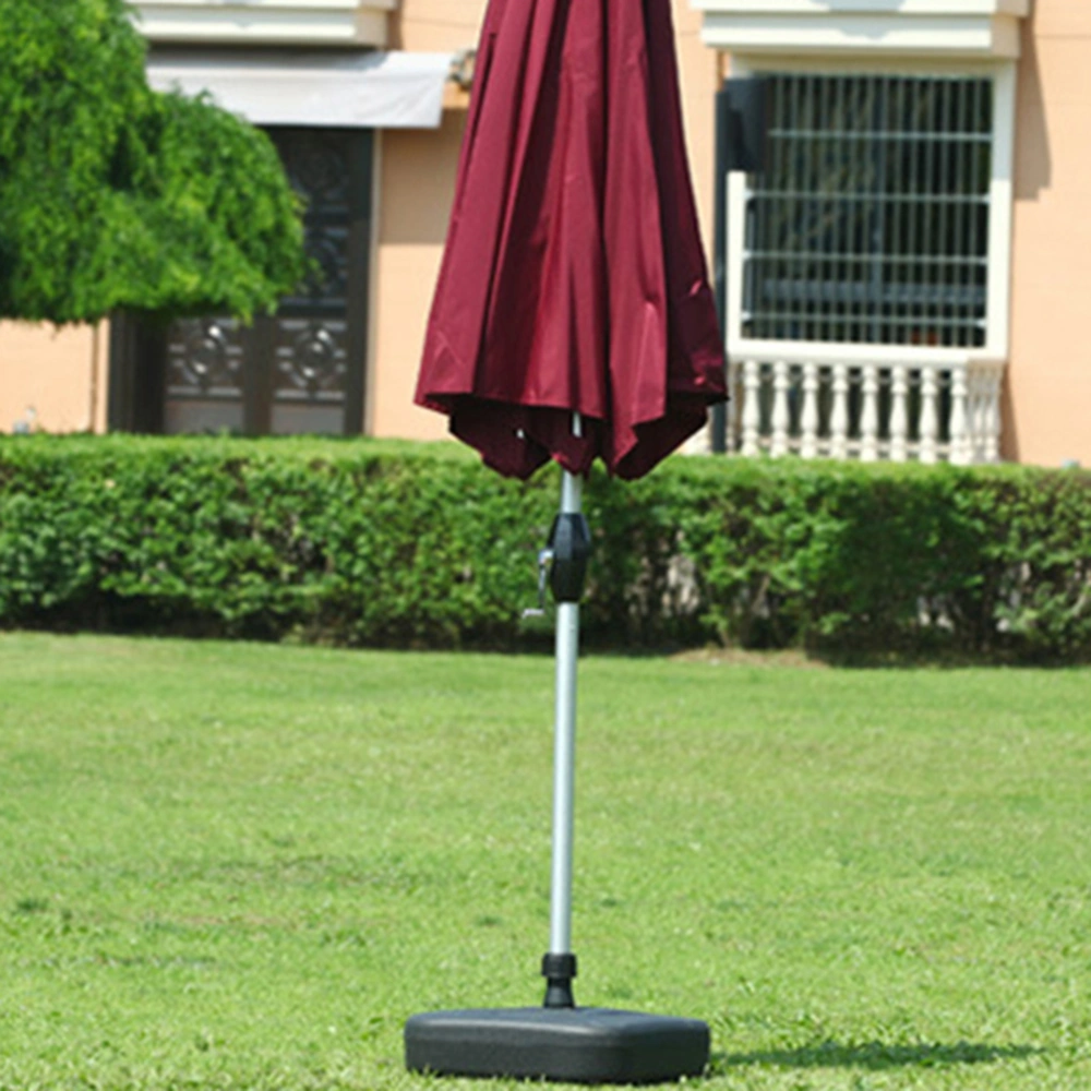 Plastic Square Umbrella Base Water Sand Fillable Beach Umbrella Stand for Outdoor Patio Yard Garden