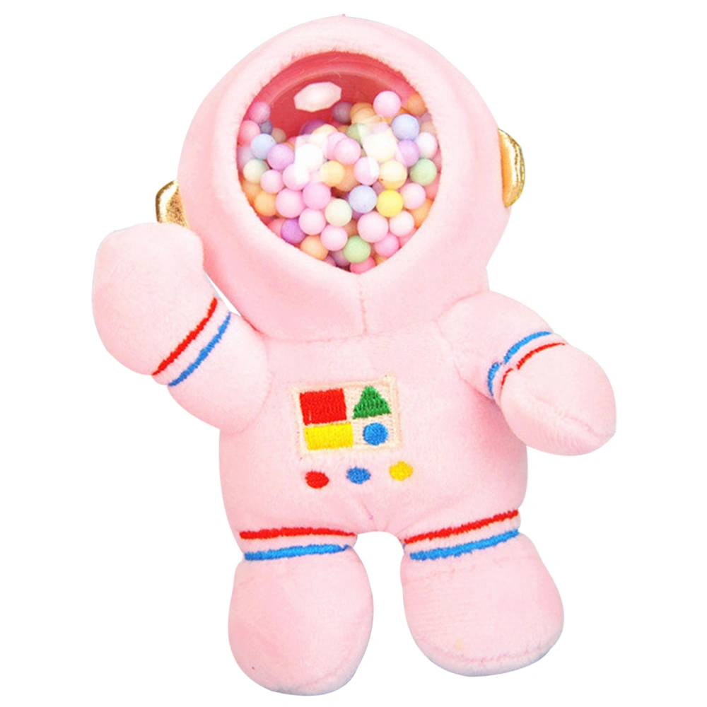 Cartoon Astronaut Plush Keychain Decorative Plush Spaceman Pendant Hanging Keychain Ornament