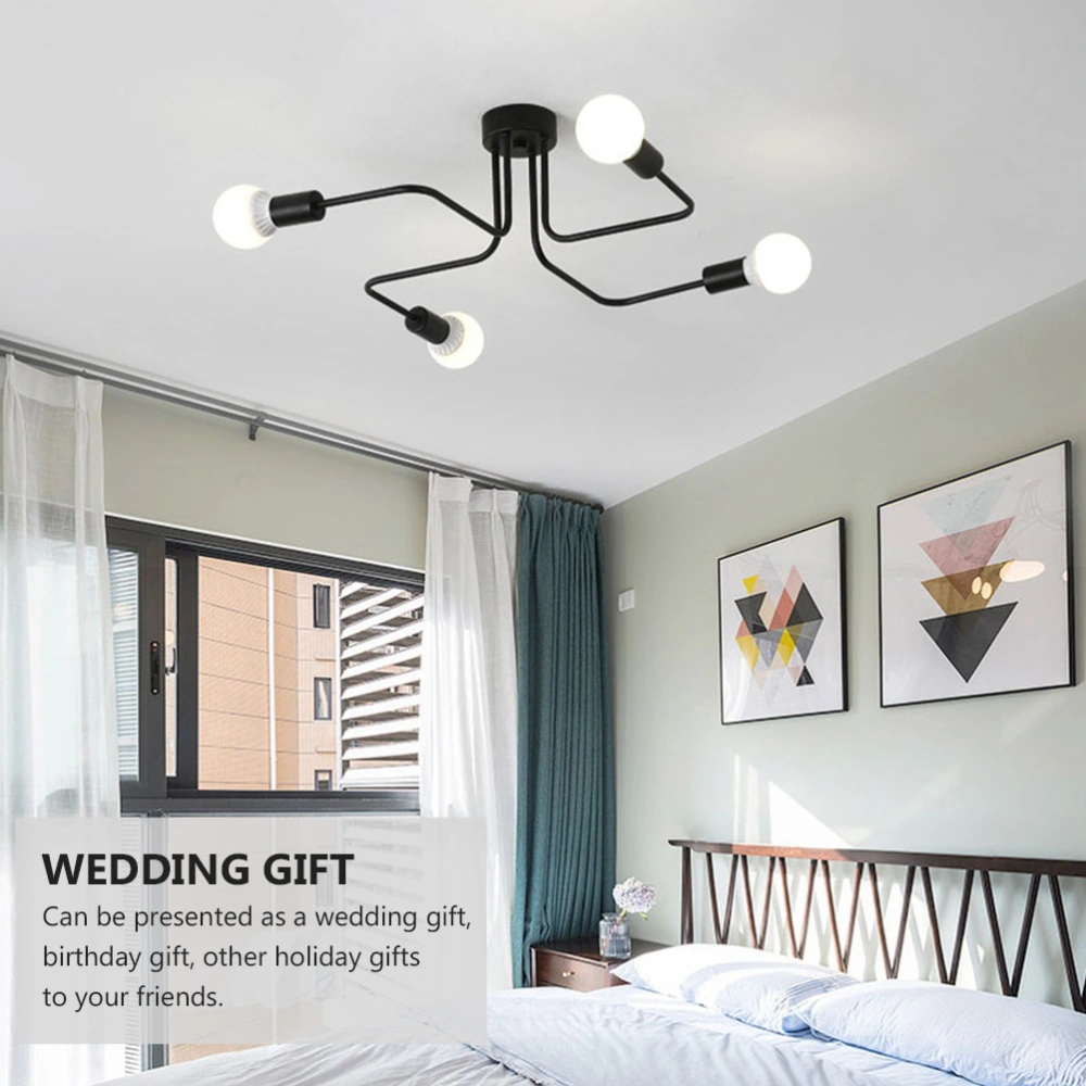 Simple and Modern Style Ceiling Light Creative Iron Indoor Lamp for Hall Bedroom