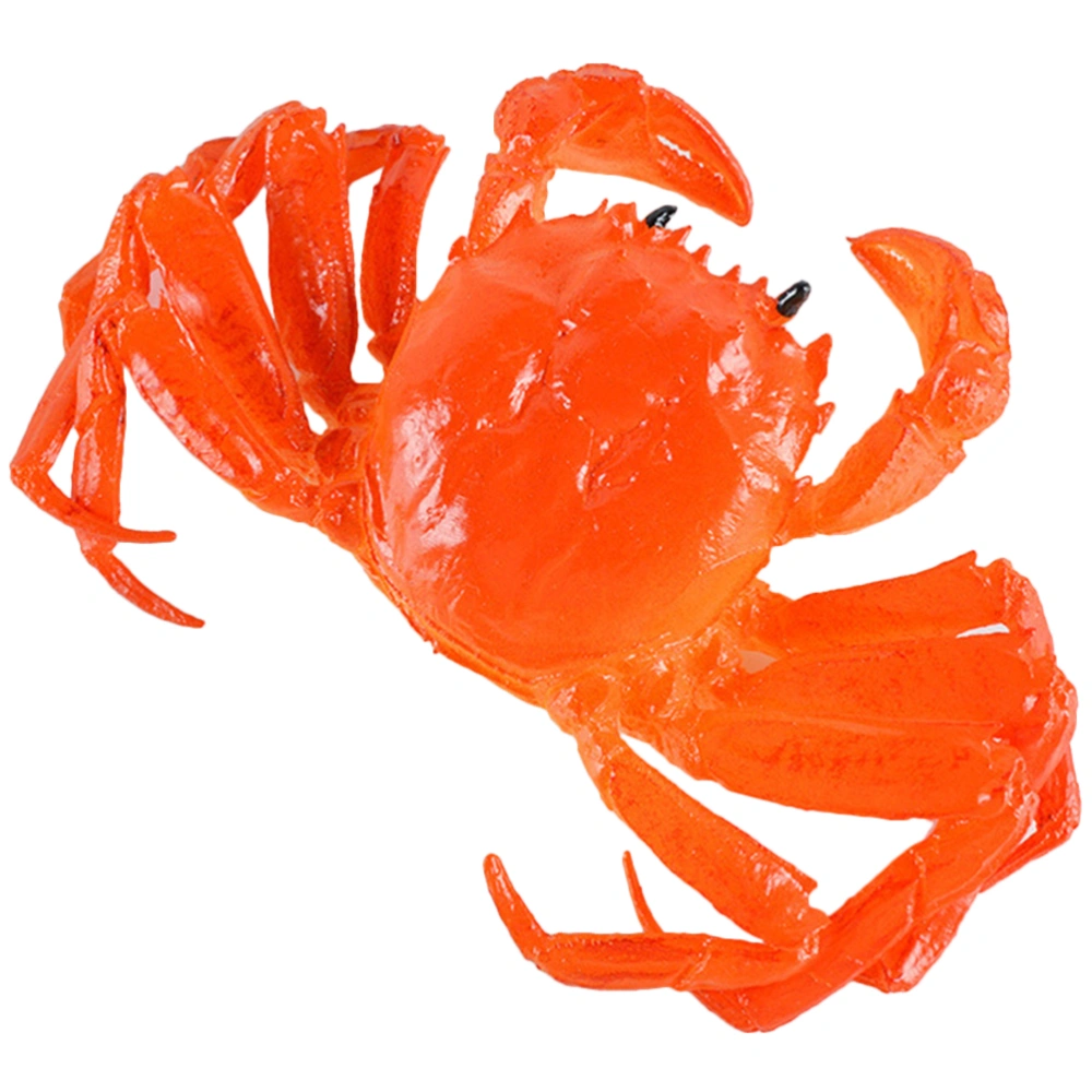 Plastic Crab Model Simulation Sea Animal Marine Animal Model Artificial Realistic Crab Decoration