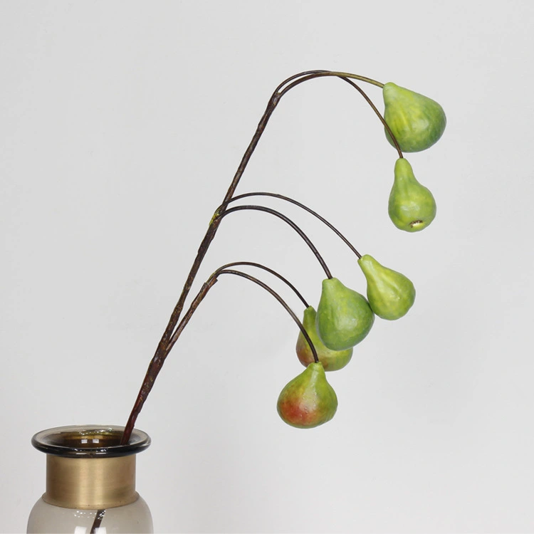 Artificial Hanging Fig Fruit Realistic Hanging Fig Fruit Simulated Fig Fruit with Fake Branch