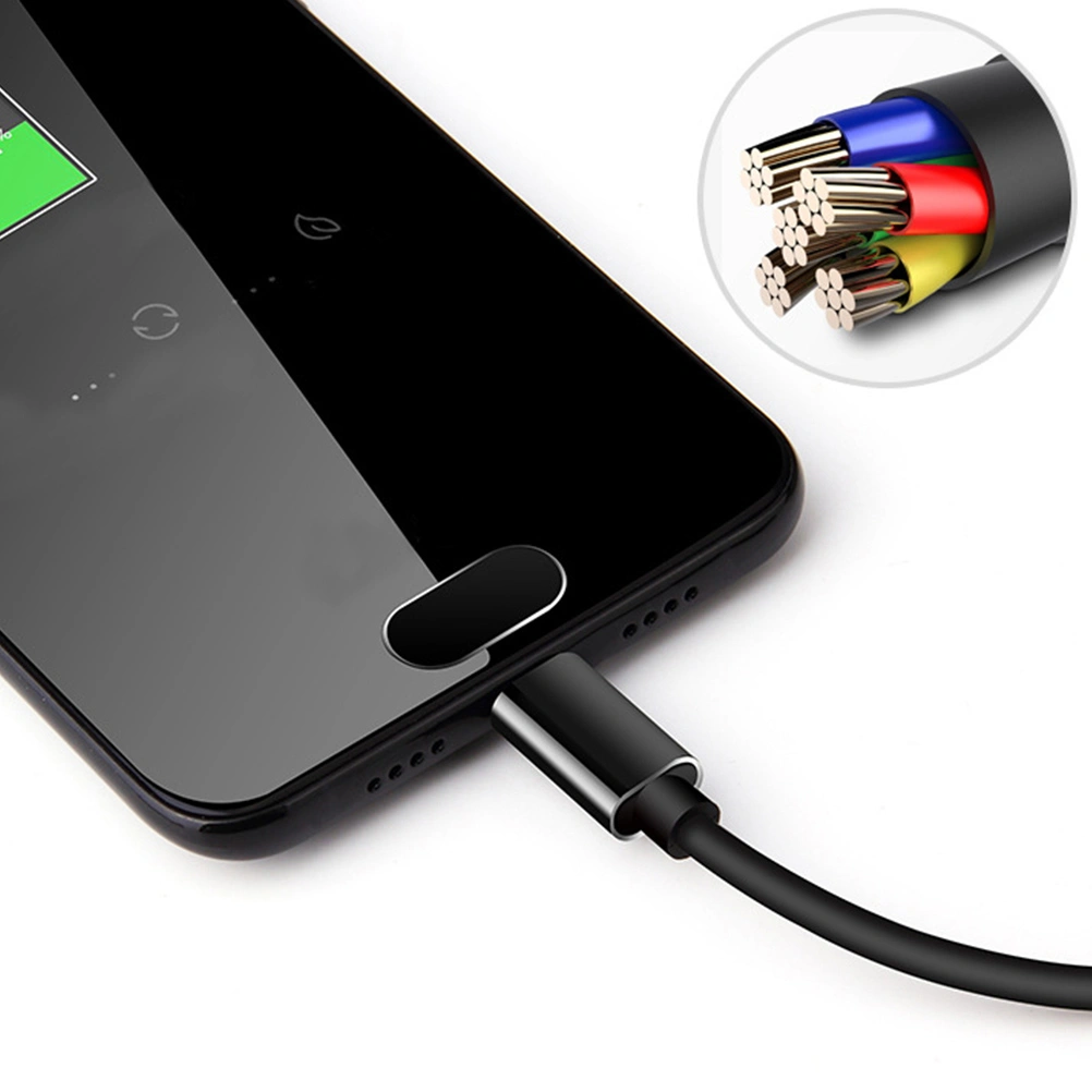 2Pc 2 In 1 Aluminum Alloy Type-C to 3.5mm Headphone Adapter Audio Adapter (Black)