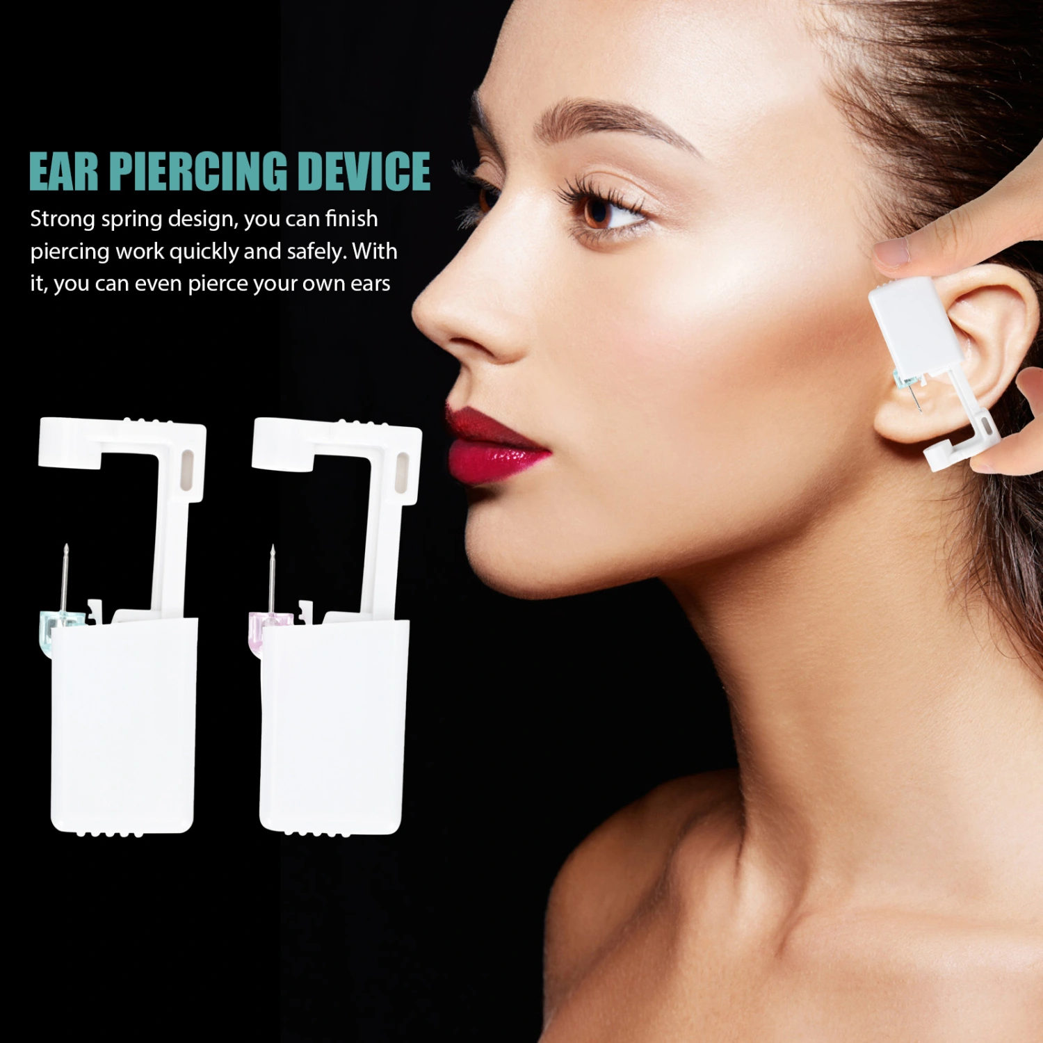 4Pcs Professional Piercing Kit Multi-function Piercing Set Disposable Piercing Device