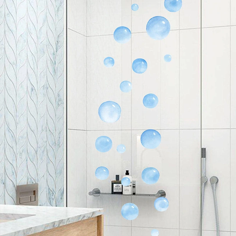 Bubbles Wall Decal Sticker Removable Bubbles Decals Bathroom Wall Art Decoration