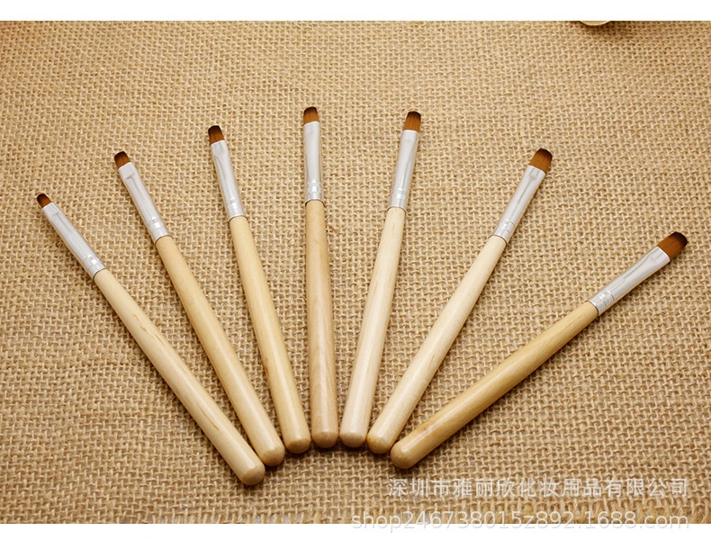 7pcs Nail Art Brushes Nail Cleaning Brush Nail Painting Brushes Nail Art Supplies