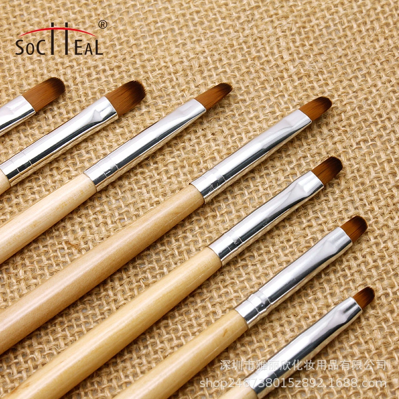 7pcs Nail Art Brushes Nail Cleaning Brush Nail Painting Brushes Nail Art Supplies