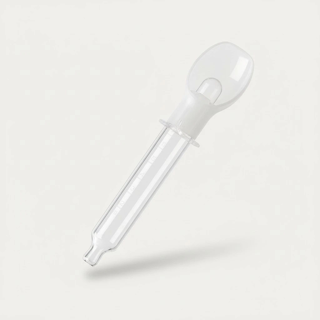1 Set Baby Medicine Spoon Set Medication Graduated Dispenser Set for Toddler