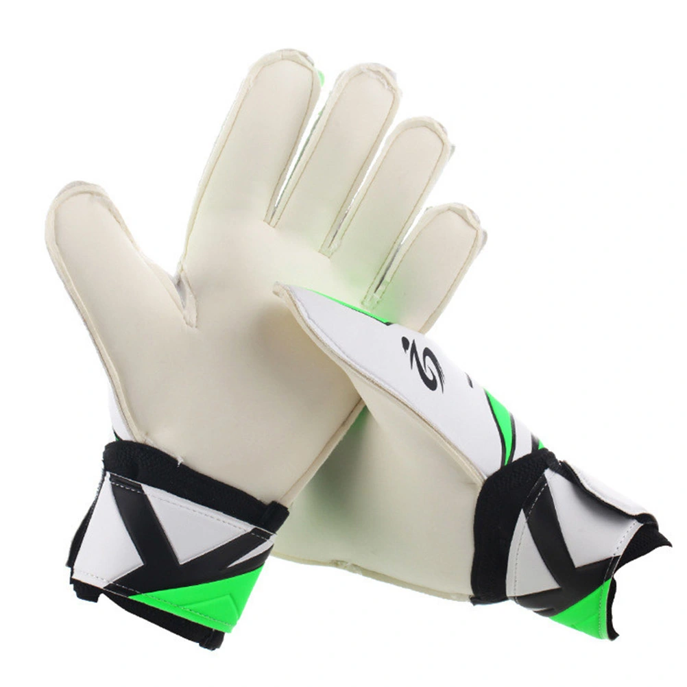 Football Glove Goalkeeper Protective Glove Goalkeeper Protection Gear for Adults (Green, No.9)