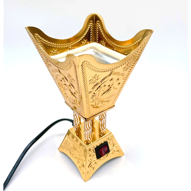 Electric Arabian Incense Burner Desktop Plug in Censer Burner Home Decoration (US Plug)