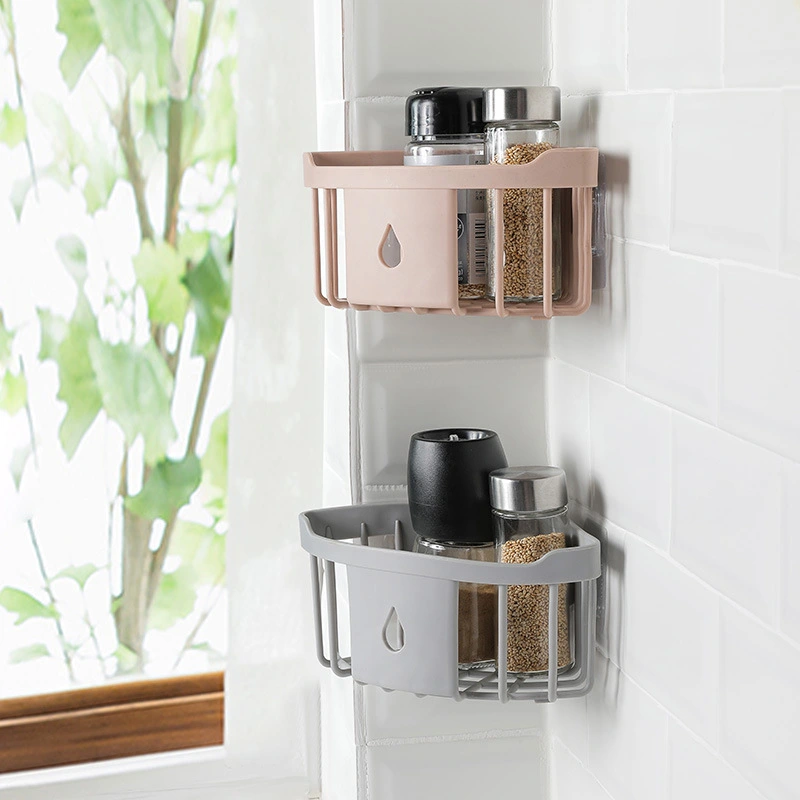 3pcs Corner Shower Storage Baskets Sink Organizer Bathroom Shelf Storage Organizer