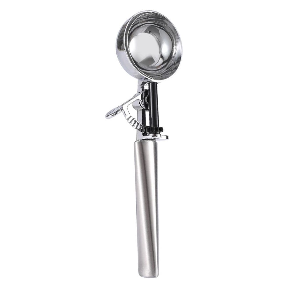 Multi-functional Zinc Alloy Ice Cream Scoop Silver Fruit Digger Kitchen Gadget