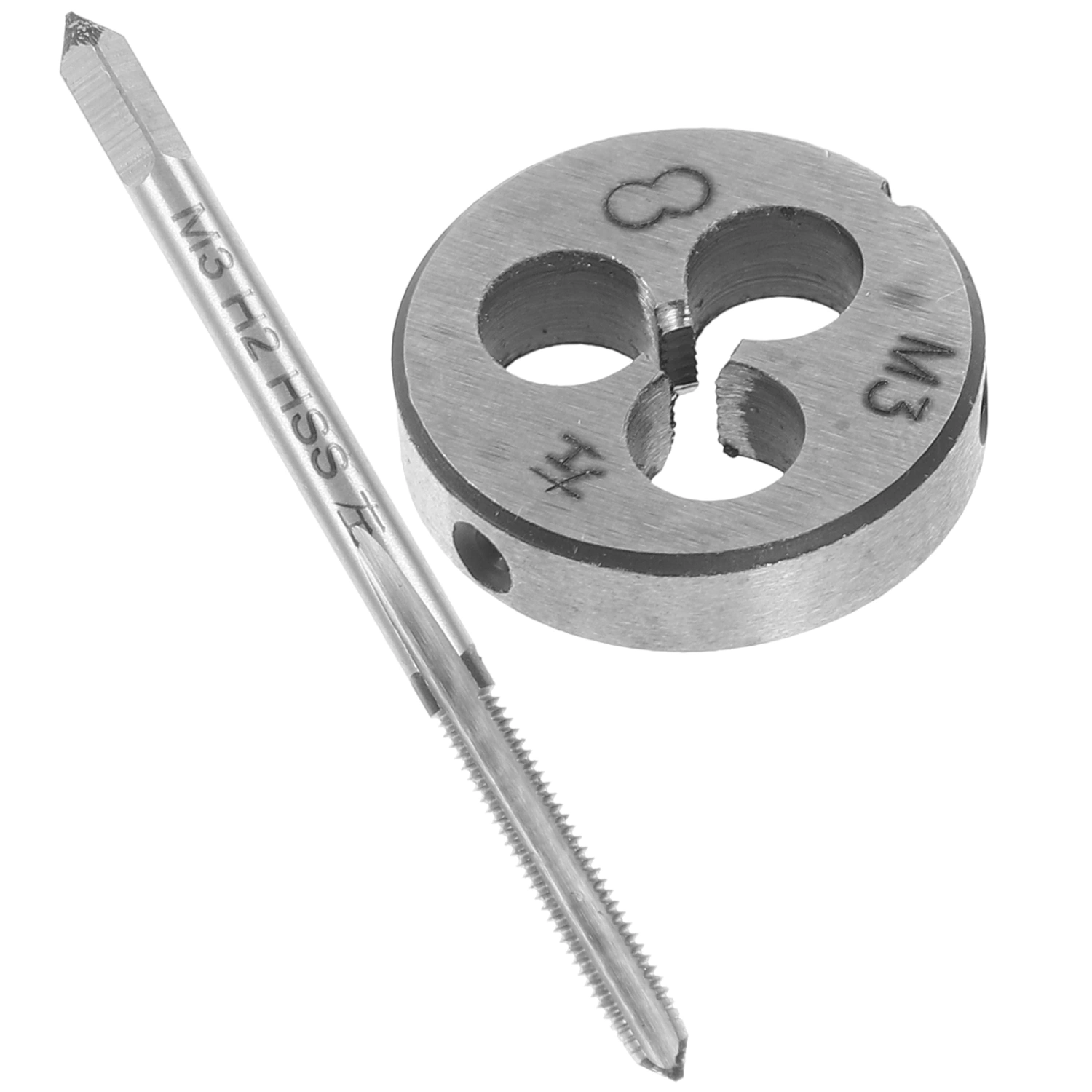 1 Set Die And Tap Set Coarse And Fine Thread Metal Rethreading Tool Accessory