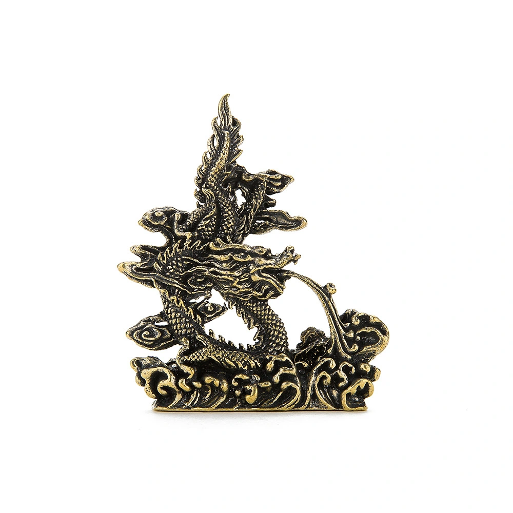 Dragon Figurine Vintage Dragon Ornament Small Dragon Decoration Desktop Dragon Decor