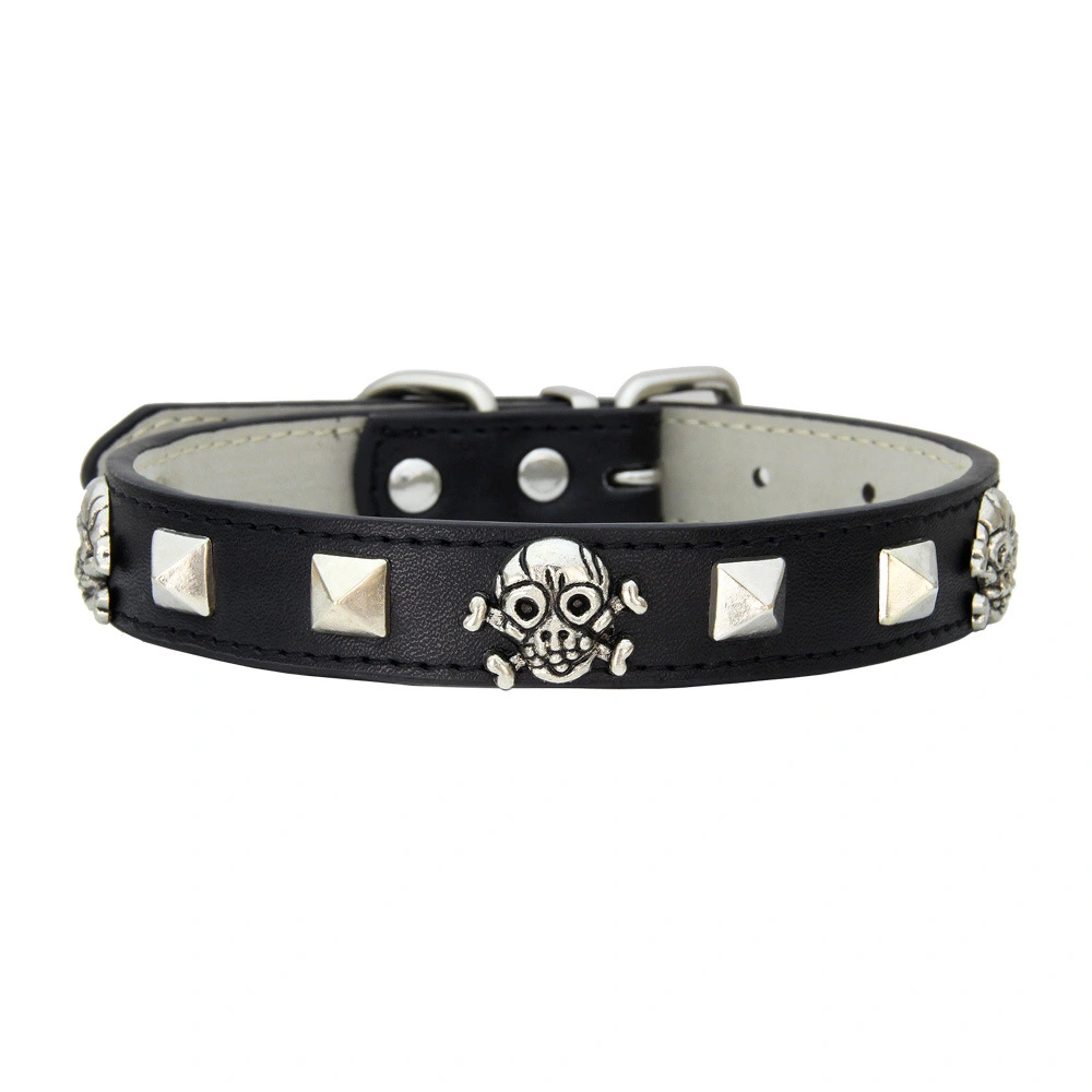 Punk Style Pet Collar Halloween Pet Collar Adjustable Dog Collar Halloween Elements Pet Collar