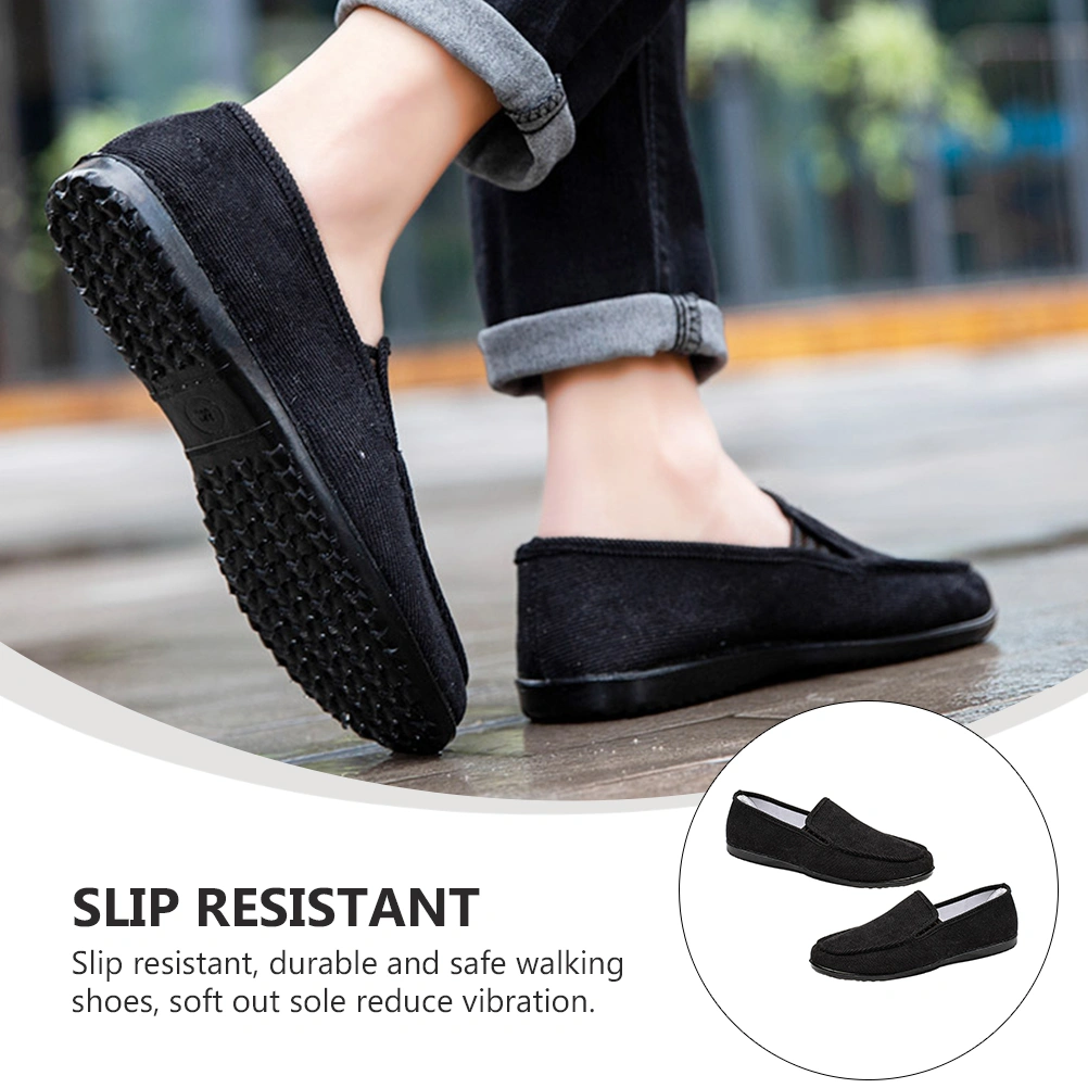1 Pair Four Seasons Male Shoes Sole Men Shoes Leisure Breathable Shoes