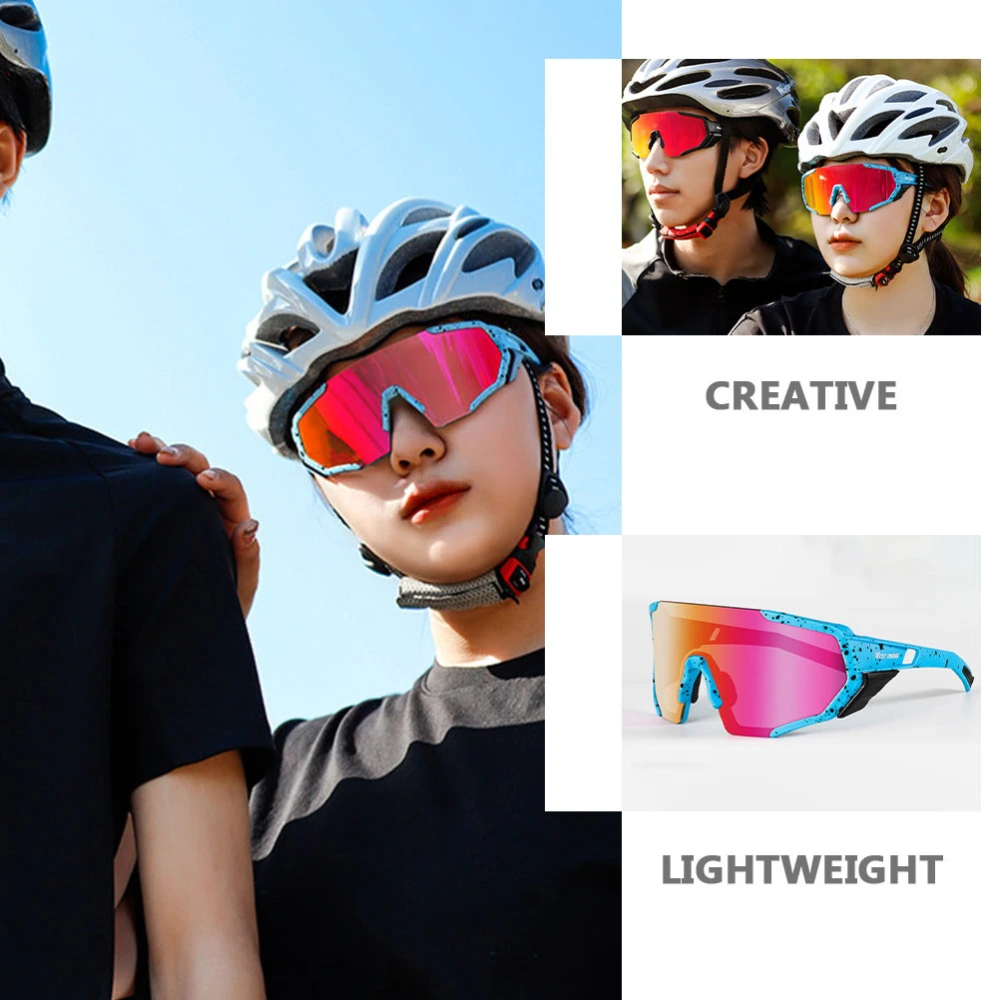 1 Set of Cycling Windproof Goggles UV Protection Glasses for Outdoor Cycling