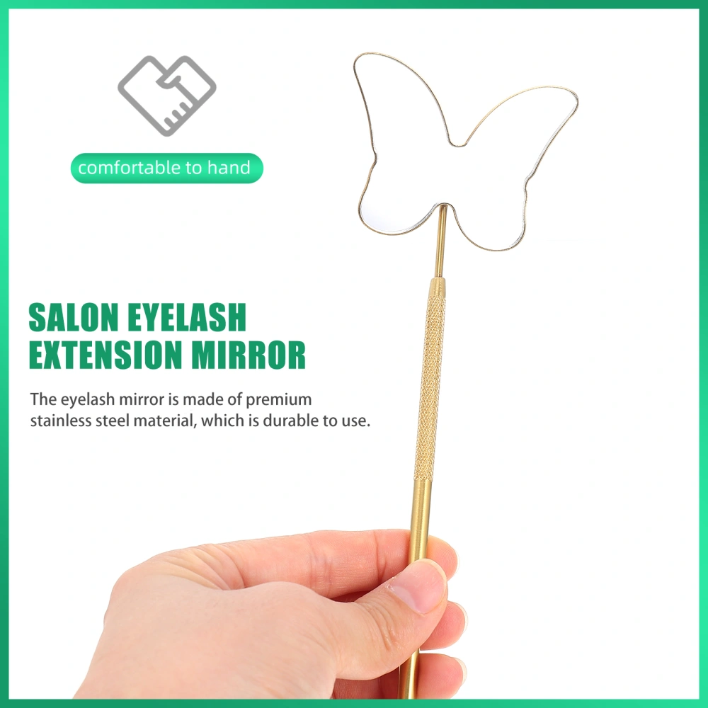 Eyelash Stainless Steel Lash Extension Mirror Eyelash Extension Supply