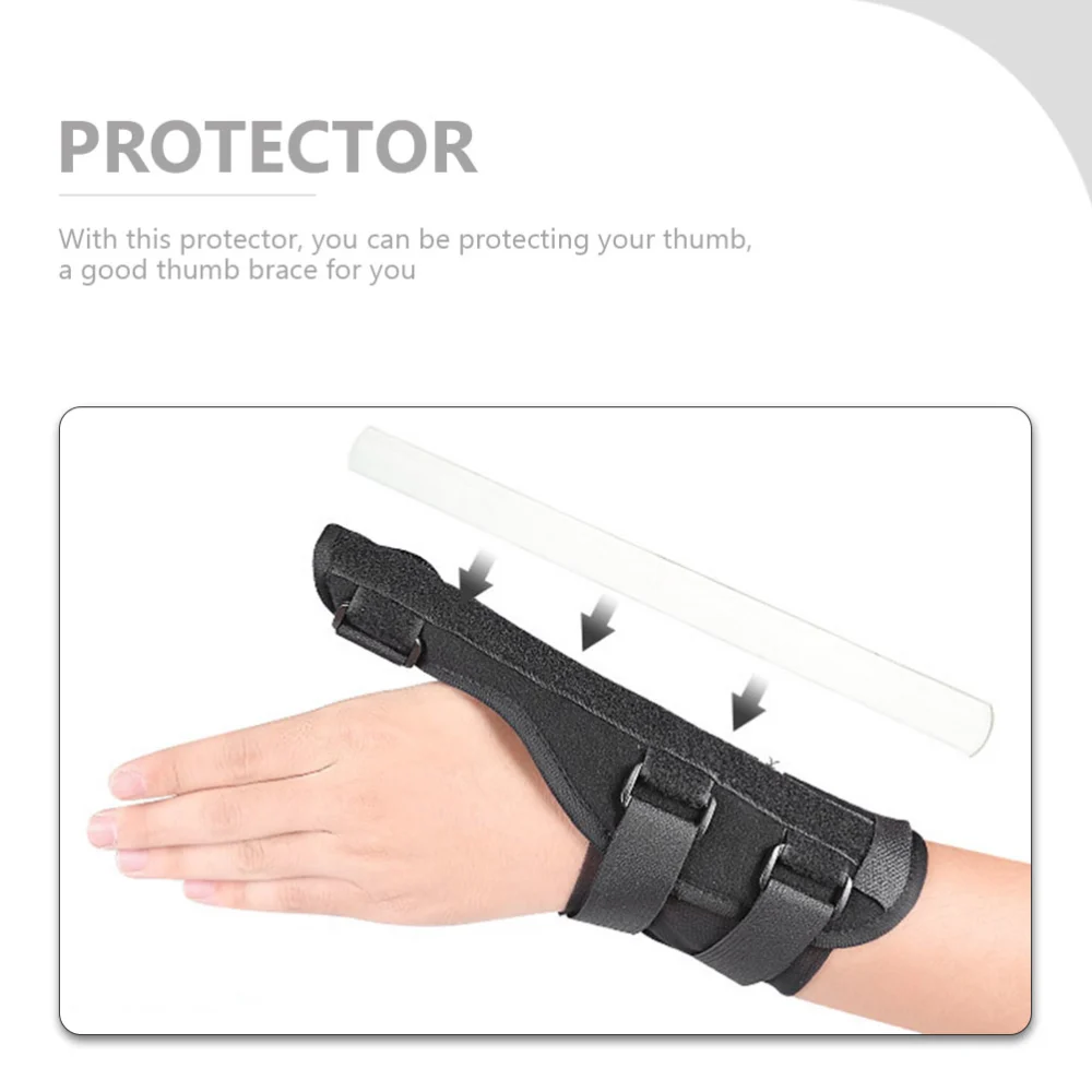 Wrist Wrap Thumb Splint Wrist Thumb Brace Reusable Thumb Splint Adjustable Thumb Brace