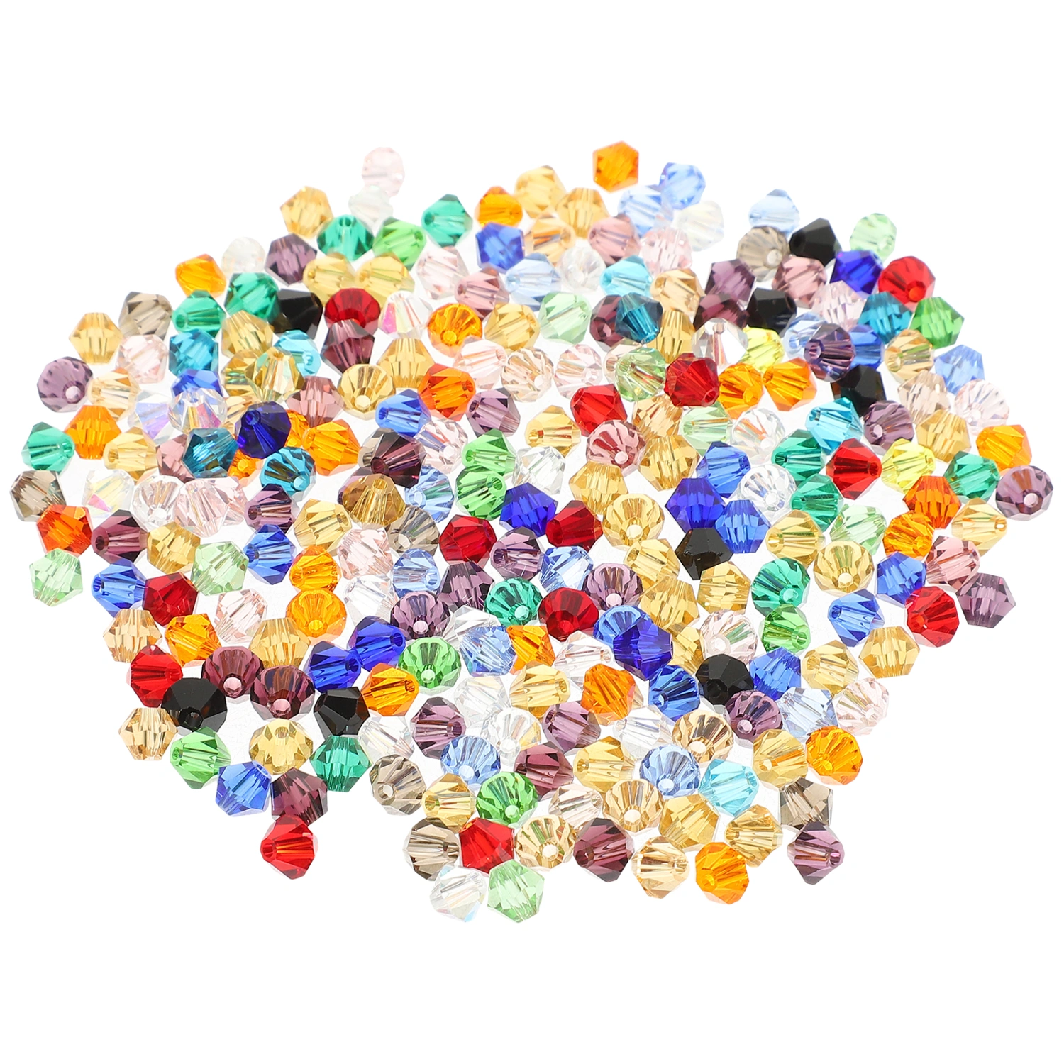 280Pcs Glass Beads for Crafts Beads Glass Crafting Beads Glass Crafting Beads Making Loose Bead