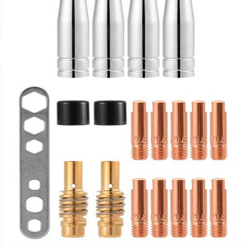 1 Set Electric Welding Accessories Kit MB 15Ak Welding Nozzle Connecting Rod Gas Shielded Welding Torch Handle for Store Studio