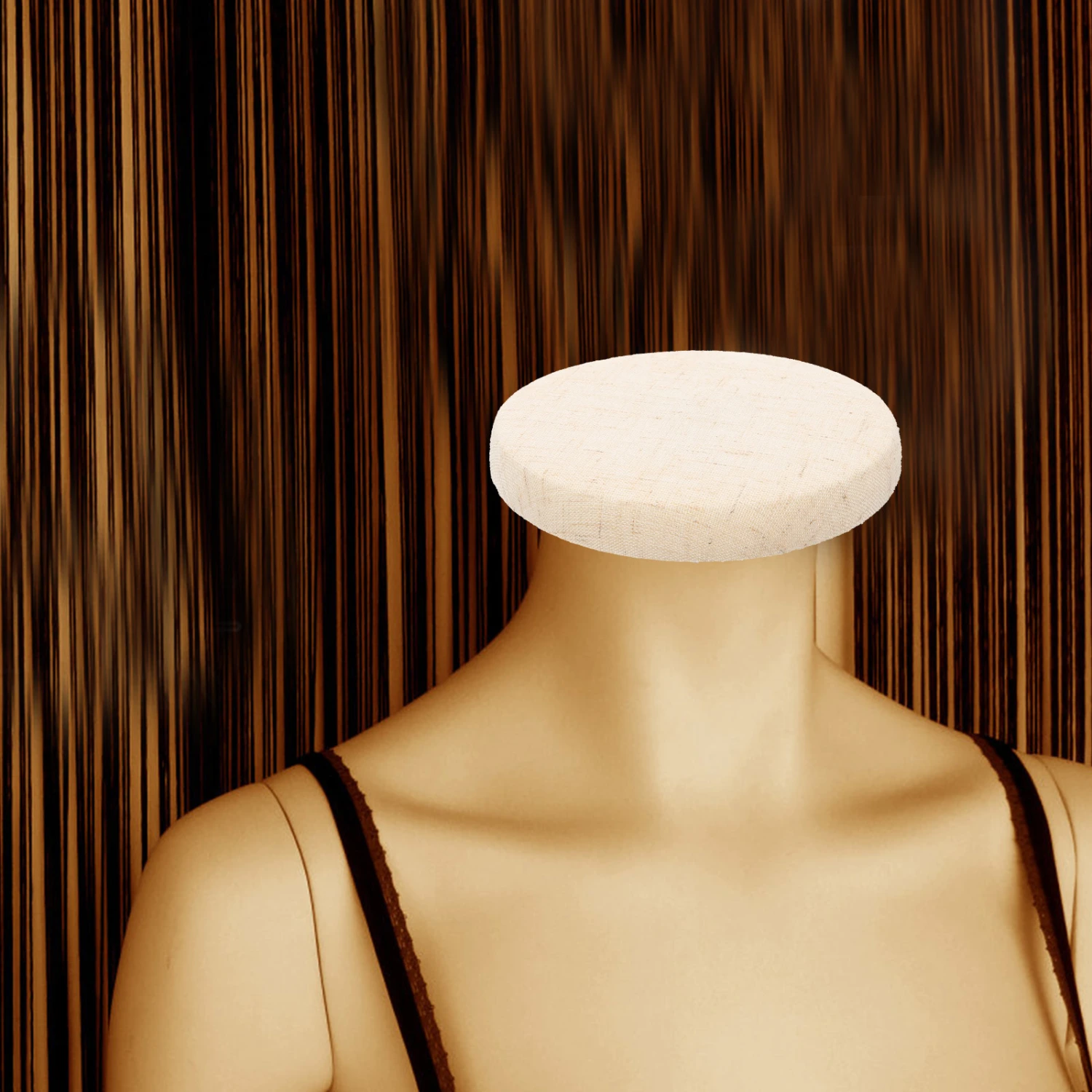 Detachable Mannequin Body Top Cover Female Mannequin Torsos Top Accessory with Screw for Clothes Shop
