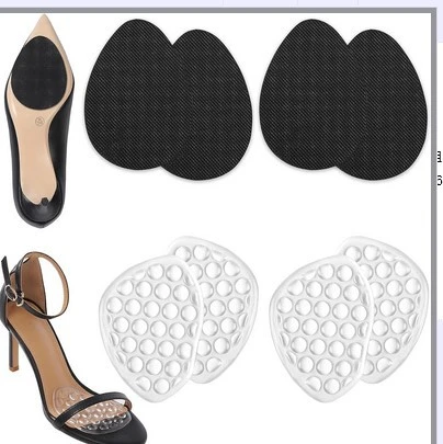 4 Pairs of Fore Foot Pads High Heel Foot Pads Forefoot Pads for girl Comfortable Metatarsal Pads