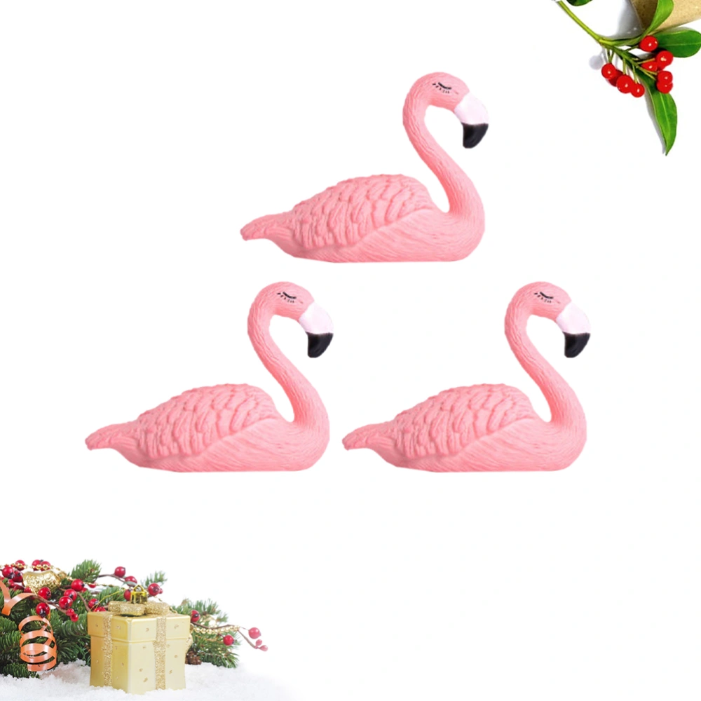 3pcs Pink Flamingo Nail Tip Tray Nail Art Display Holder Manicures Practice Rack Delicate Lovely Flamingo Nail Tip Stand Exercise Rack Beauty Tools for Salon Home 