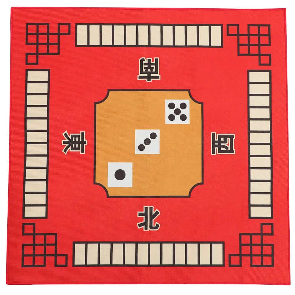 Mahjong Mat Microfiber Mahjong Table Cover Mahjong Game Mat for Home Desktop