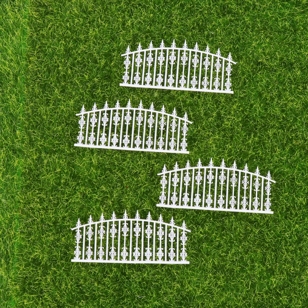 1m 1/100 DIY Garden Fence Courtyard Fence Ornament Sand Table Building Model Materials (MR1401)