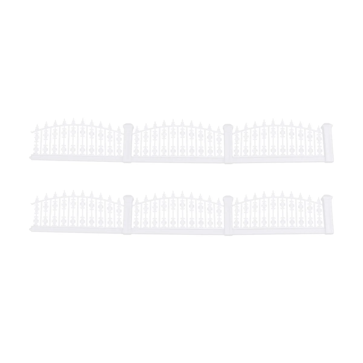1m 1/100 DIY Garden Fence Courtyard Fence Ornament Sand Table Building Model Materials (MR1401)