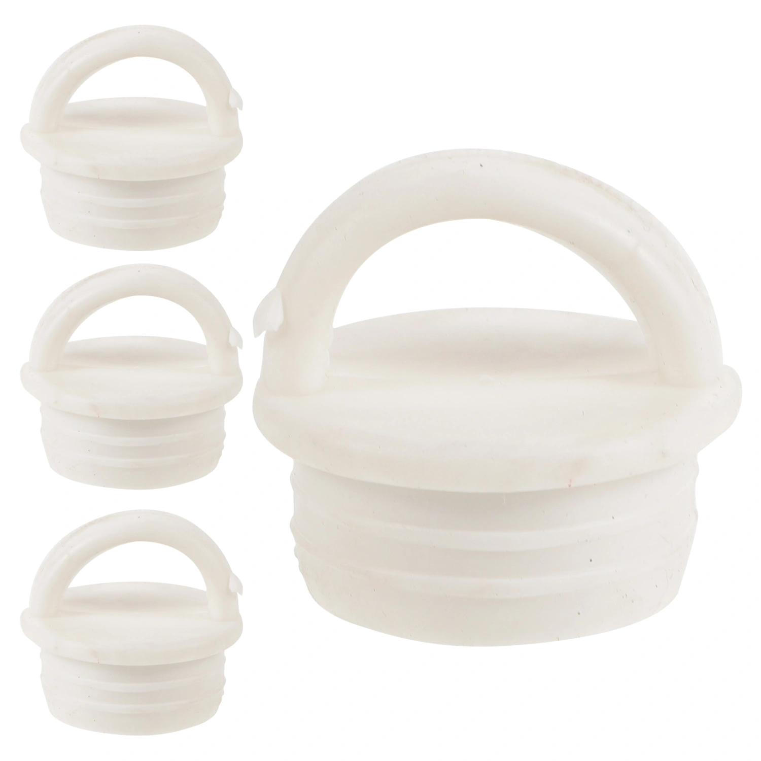 4Pcs Mop Bucket Rubber Stopper Sealing Plug Mop Bucket Replacement Drain Outlet Stopper