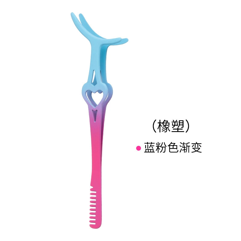 Eyelash Clamp Eyelash Tweezer Lash Clamp Metal Lash Tweezer Lash Clip with Comb