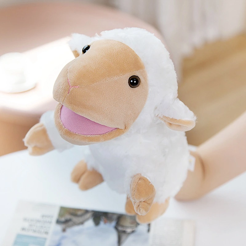 Parent Telling Story Hand Puppet Toy Parent-child Interactive Toy Sheep Hand Puppet Toy