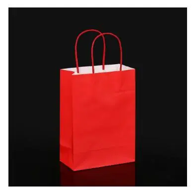 12pcs  Gift Bags Paper Gift Tote Bags Christmas Party Favor Bags Christmas Gift Bags